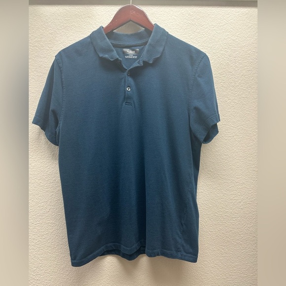 Alfani Blue Polo Shirt - Picture 1 of 2